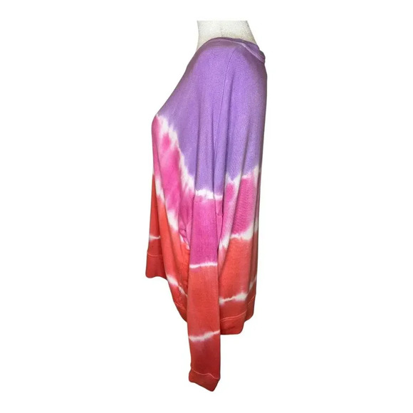Sundry Gradient Tie-Dye Sweatshirt Size 3 Women’s Large - Picture 3 of 9